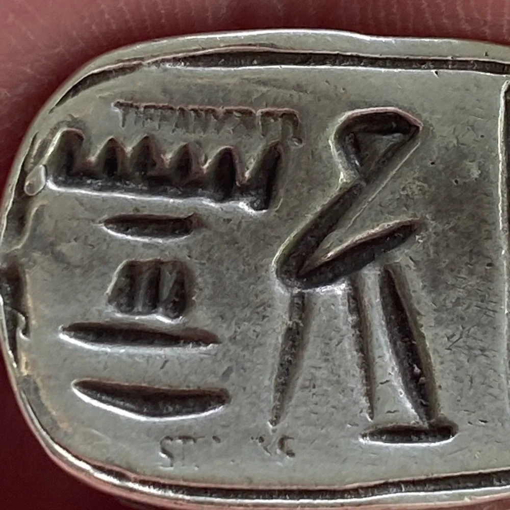 Tiffany & Co. Silver Scarab necklace NO LONGER MADE RARE
